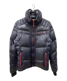 DIESEL（ディーゼル）の古着「ダウンジャケット」｜ネイビー