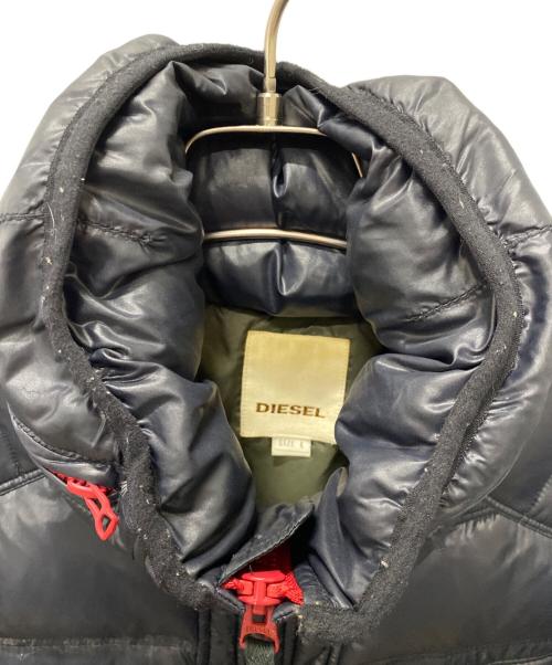 DIESEL（ディーゼル）DIESEL (ディーゼル) ダウンジャケット ネイビー サイズ:Lの古着・服飾アイテム