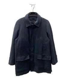 J.PRESS（ジェイプレス）の古着「ライナー付ステンカラーコート」｜ブラック