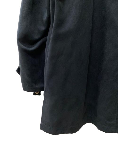 J.PRESS（ジェイプレス）J.PRESS (ジェイプレス) ライナー付ステンカラーコート ブラック サイズ:Mの古着・服飾アイテム