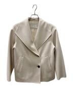 icBアイシービー）の古着「WoolRever ショートコート」｜アイボリー