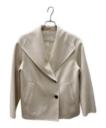 icB（アイシービー）の古着「WoolRever ショートコート」｜アイボリー