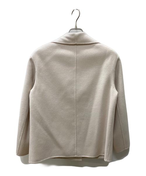 icB（アイシービー）icB (アイシービー) WoolRever ショートコート アイボリー サイズ:2の古着・服飾アイテム