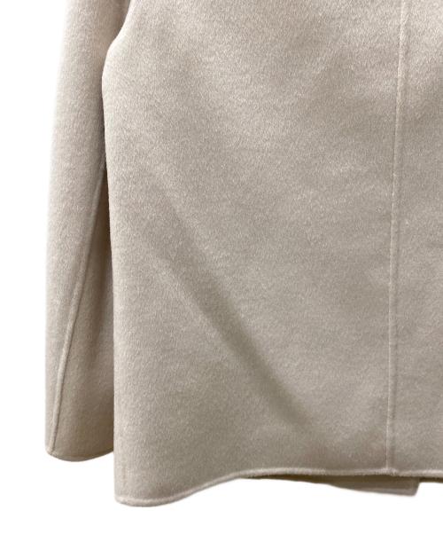 icB（アイシービー）icB (アイシービー) WoolRever ショートコート アイボリー サイズ:2の古着・服飾アイテム