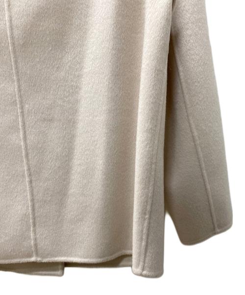 icB（アイシービー）icB (アイシービー) WoolRever ショートコート アイボリー サイズ:2の古着・服飾アイテム