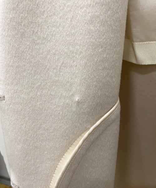 icB（アイシービー）icB (アイシービー) WoolRever ショートコート アイボリー サイズ:2の古着・服飾アイテム