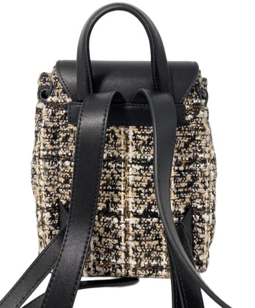 FURLA（フルラ）FURLA (フルラ) ミニリュック ブラック×ベージュの古着・服飾アイテム