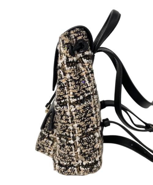 FURLA（フルラ）FURLA (フルラ) ミニリュック ブラック×ベージュの古着・服飾アイテム
