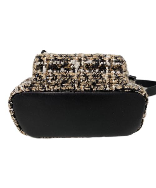 FURLA（フルラ）FURLA (フルラ) ミニリュック ブラック×ベージュの古着・服飾アイテム