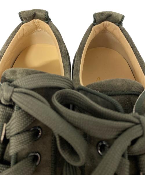 Christian Louboutin（クリスチャン・ルブタン）Christian Louboutin (クリスチャン・ルブタン) スエードローカットスニーカー オリーブ サイズ:40 1/2の古着・服飾アイテム