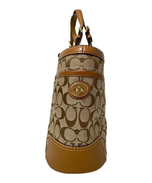 COACH（コーチ）COACH (コーチ) トートバッグ ベージュの古着・服飾アイテム