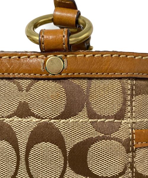 COACH（コーチ）COACH (コーチ) トートバッグ ベージュの古着・服飾アイテム