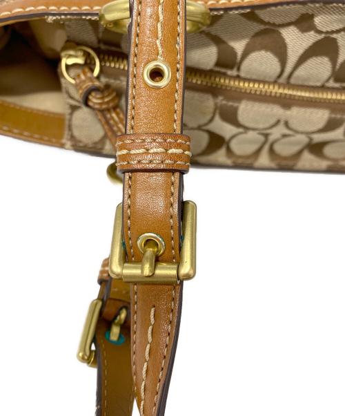 COACH（コーチ）COACH (コーチ) トートバッグ ベージュの古着・服飾アイテム