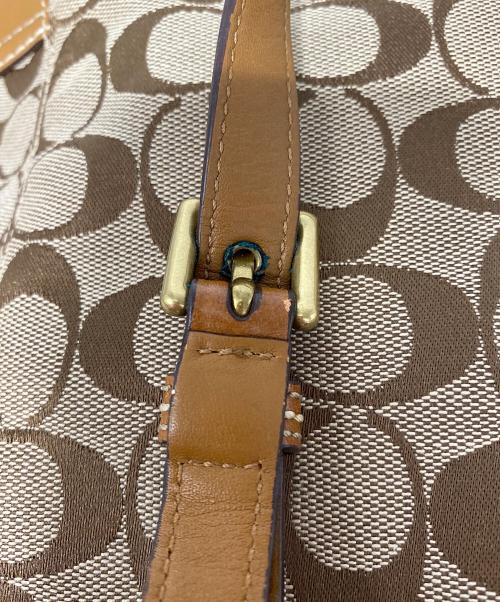 COACH（コーチ）COACH (コーチ) トートバッグ ベージュの古着・服飾アイテム