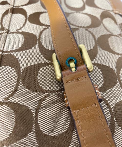 COACH（コーチ）COACH (コーチ) トートバッグ ベージュの古着・服飾アイテム