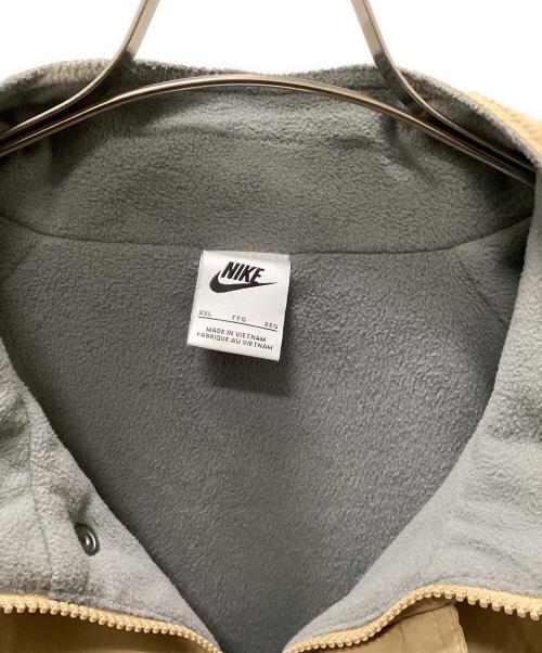 NIKE（ナイキ）NIKE (ナイキ) ブルゾン ベージュ サイズ:XXLの古着・服飾アイテム