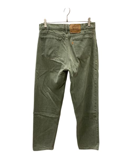 LEVI'S（リーバイス）LEVI'S (リーバイス) デニムパンツ グリーン サイズ:W34の古着・服飾アイテム