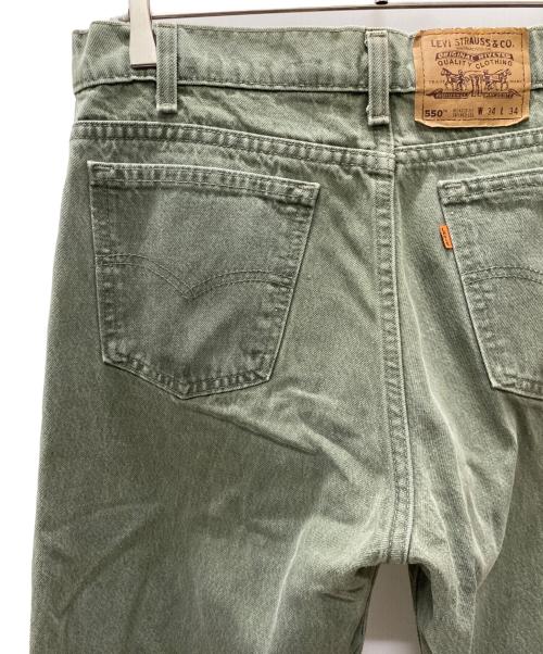LEVI'S（リーバイス）LEVI'S (リーバイス) デニムパンツ グリーン サイズ:W34の古着・服飾アイテム