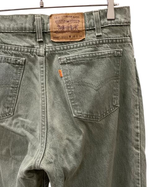 LEVI'S（リーバイス）LEVI'S (リーバイス) デニムパンツ グリーン サイズ:W34の古着・服飾アイテム