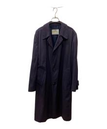 Aquascutum（アクアスキュータム）の古着「ステンカラーコート」｜パープル
