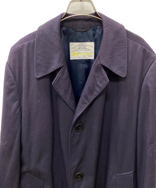 Aquascutum（アクアスキュータム）Aquascutum (アクアスキュータム) ステンカラーコート パープル サイズ:不明の古着・服飾アイテム