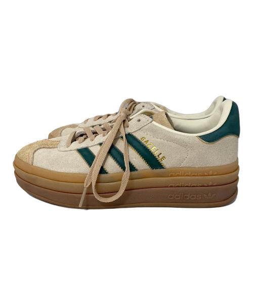 adidas（アディダス）adidas (アディダス) Gazelle Bold ホワイト×グリーン サイズ:24cmの古着・服飾アイテム