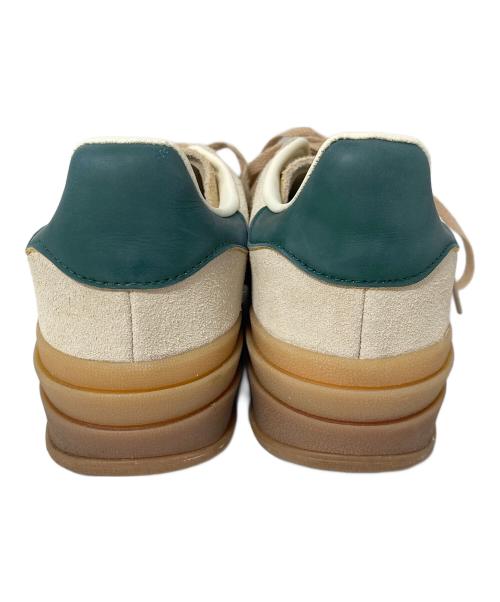 adidas（アディダス）adidas (アディダス) Gazelle Bold ホワイト×グリーン サイズ:24cmの古着・服飾アイテム