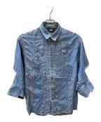 DIESELディーゼル）の古着「半袖シャツ」｜インディゴ