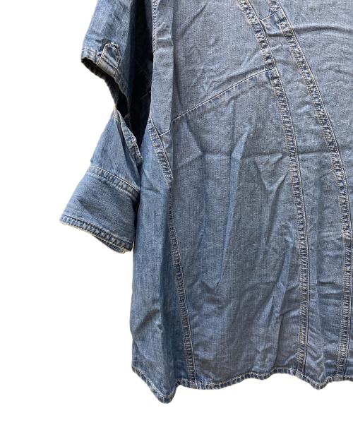 DIESEL（ディーゼル）DIESEL (ディーゼル) 半袖シャツ インディゴ サイズ:XXSの古着・服飾アイテム