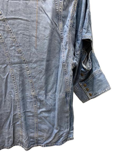 DIESEL（ディーゼル）DIESEL (ディーゼル) 半袖シャツ インディゴ サイズ:XXSの古着・服飾アイテム