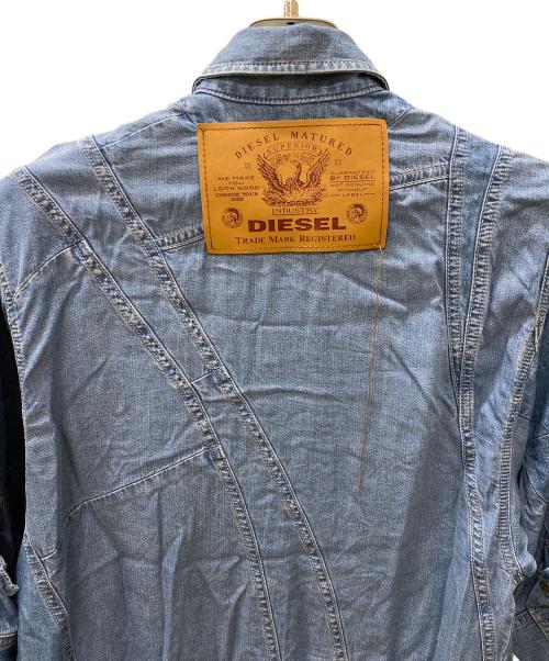 DIESEL（ディーゼル）DIESEL (ディーゼル) 半袖シャツ インディゴ サイズ:XXSの古着・服飾アイテム