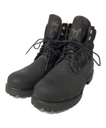 Timberland（ティンバーランド）の古着「ヘリテージ6インチウォータープルーフブーツ」｜ブラック