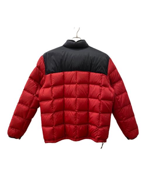 L.L.Bean（エルエルビーン）L.L.Bean (エルエルビーン) ダウンジャケット ブラック×レッド サイズ:Lの古着・服飾アイテム