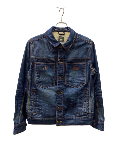 G-STAR RAW（ジースターロゥ）G-STAR RAW (ジースターロゥ) デニムジャケット インディゴ サイズ:Lの古着・服飾アイテム
