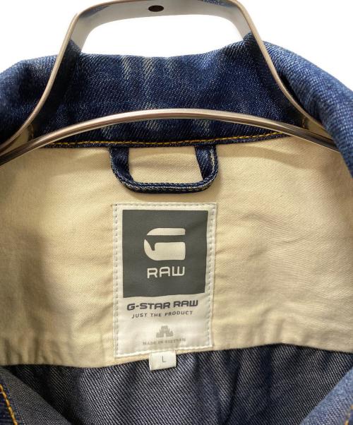 G-STAR RAW（ジースターロゥ）G-STAR RAW (ジースターロゥ) デニムジャケット インディゴ サイズ:Lの古着・服飾アイテム