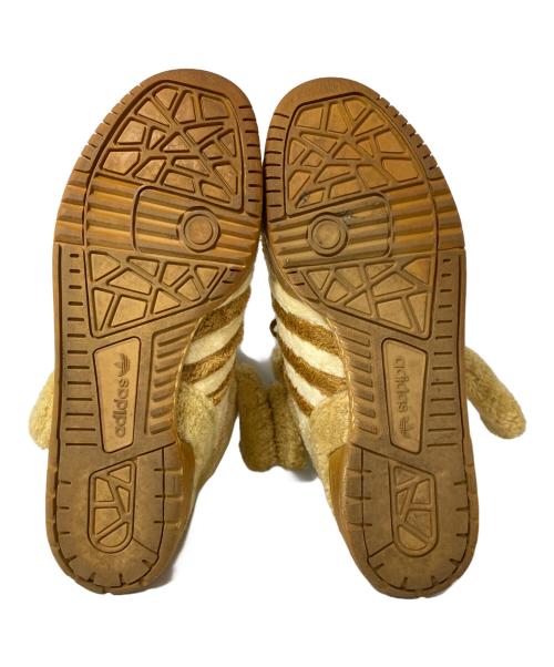 adidas（アディダス）adidas (アディダス) JEREMY SCOTT (ジェレミー スコット) Jeremy Scott Teddy Bear (Brown) ベージュ サイズ:28.5cmの古着・服飾アイテム