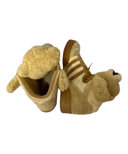 adidas（アディダス）adidas (アディダス) JEREMY SCOTT (ジェレミー スコット) Jeremy Scott Teddy Bear (Brown) ベージュ サイズ:28.5cmの古着・服飾アイテム