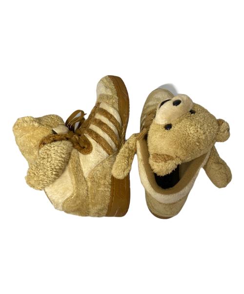 adidas（アディダス）adidas (アディダス) JEREMY SCOTT (ジェレミー スコット) Jeremy Scott Teddy Bear (Brown) ベージュ サイズ:28.5cmの古着・服飾アイテム