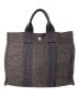 HERMES（エルメス）の古着「エールラインPMトートバッグ」｜ブラック