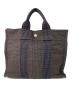 HERMES (エルメス) エールラインPMトートバッグ ブラック：17000円