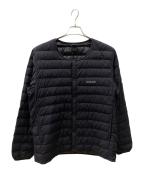 mont-bellモンベル）の古着「スペリオダウンラウンドネックジャケット」｜ブラック