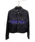 VLONE（ヴィーロン）の古着「デニムジャケット」｜ブラック×ブルー