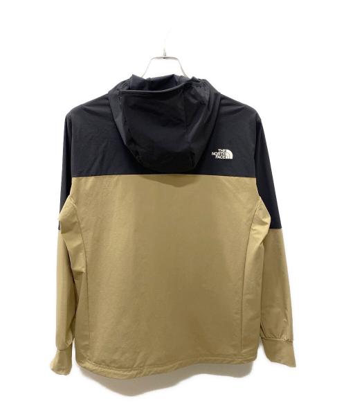 THE NORTH FACE（ザ ノース フェイス）THE NORTH FACE (ザ ノース フェイス) エイペックスフレックスフーディ ベージュ×ブラック サイズ:Mの古着・服飾アイテム