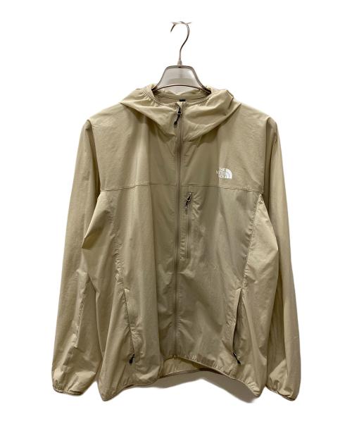 THE NORTH FACE（ザ ノース フェイス）THE NORTH FACE (ザ ノース フェイス) マウンテンソフトシェルフーディ ベージュ サイズ:Mの古着・服飾アイテム