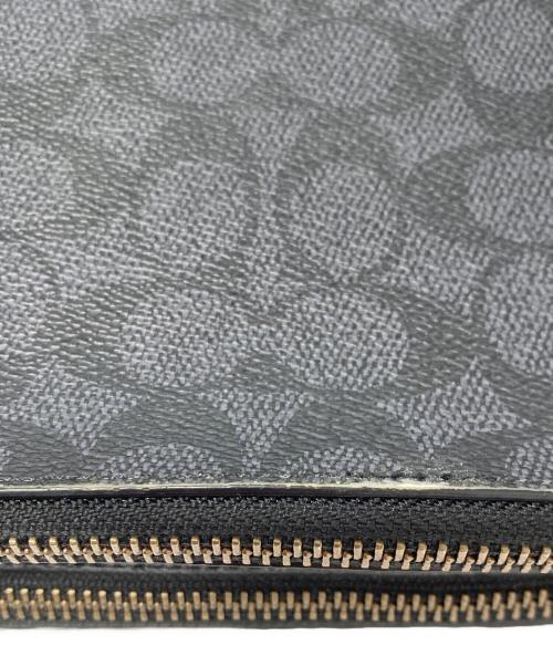 COACH（コーチ）COACH (コーチ) クラッチバッグ ブラックの古着・服飾アイテム