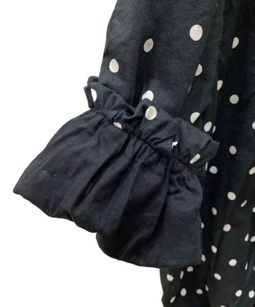 BEARDSLEY（ビアズリー）BEARDSLEY (ビアズリー) 長袖ブラウス ブラック サイズ:Fの古着・服飾アイテム