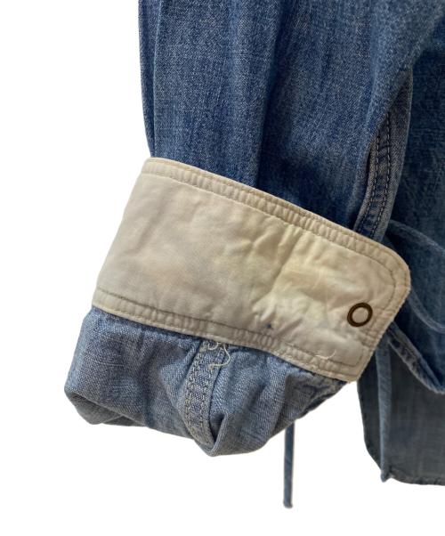 rag&bone（ラグアンドボーン）rag&bone (ラグアンドボーン) デニムシャツ ブルー サイズ:XSの古着・服飾アイテム