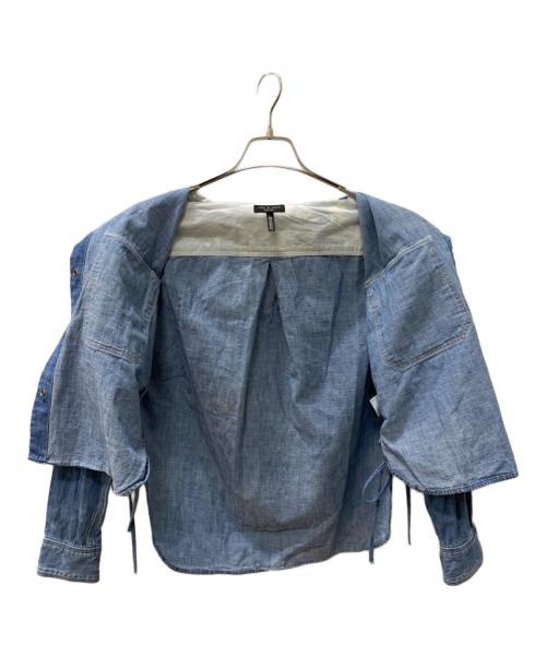 rag&bone（ラグアンドボーン）rag&bone (ラグアンドボーン) デニムシャツ ブルー サイズ:XSの古着・服飾アイテム