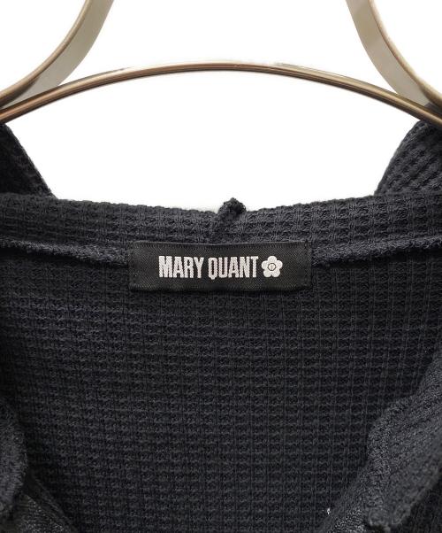 MARY QUANT（マリークヮント）MARY QUANT (マリークヮント) ジップパーカー ブラック サイズ:Mの古着・服飾アイテム