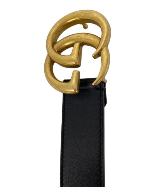 GUCCI（グッチ）GUCCI (グッチ) レディースベルト ブラックの古着・服飾アイテム